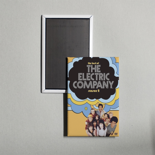 The Electric Company TV Show Fridge Magnet