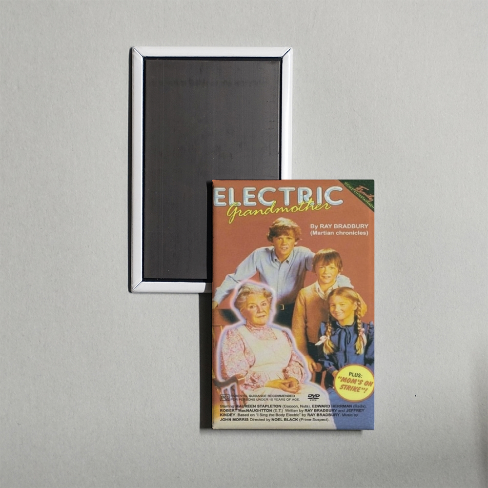 The Electric Grandmother Mini Movie Fridge Magnet