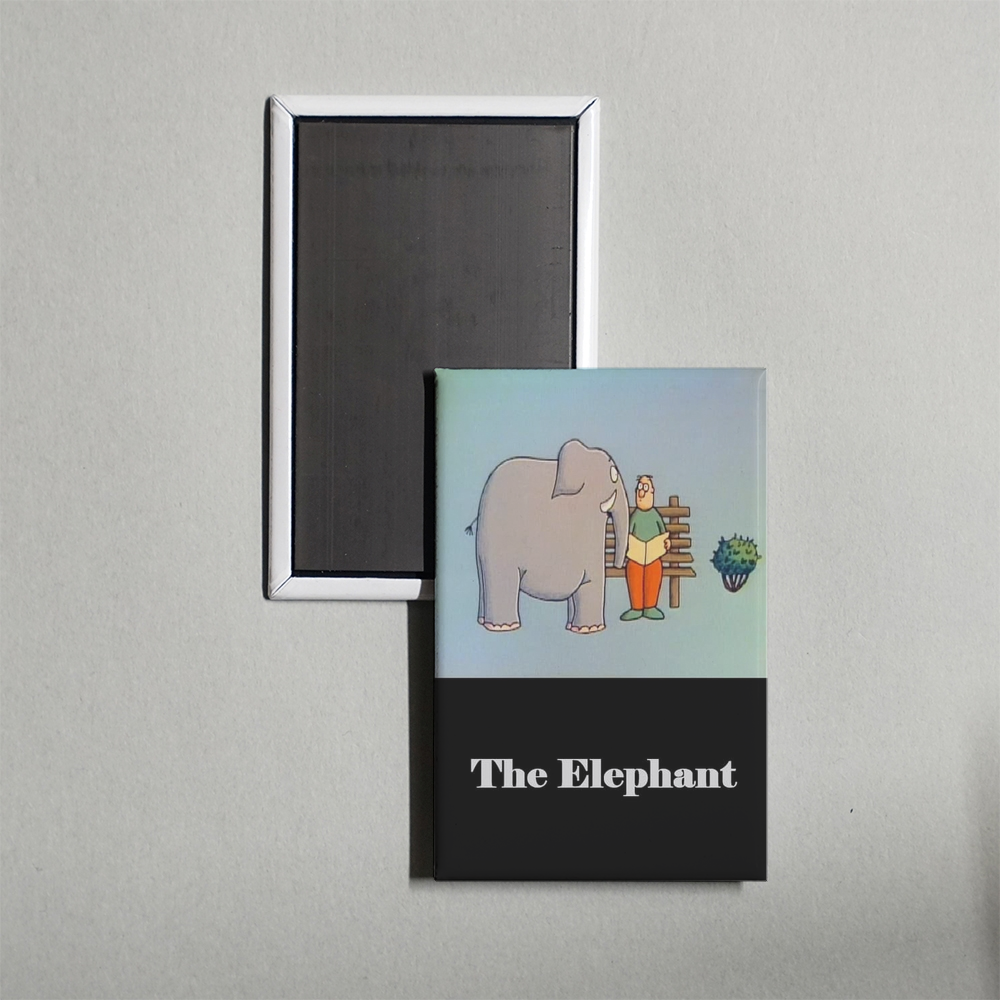The Elephant Mini Movie Fridge Magnet