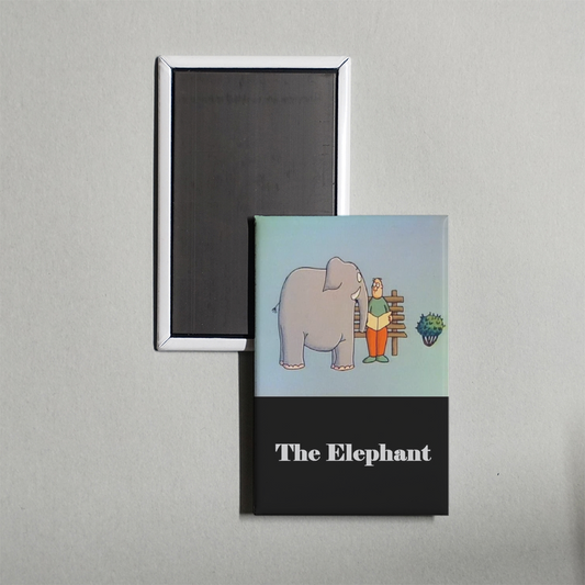 The Elephant Mini Movie Fridge Magnet