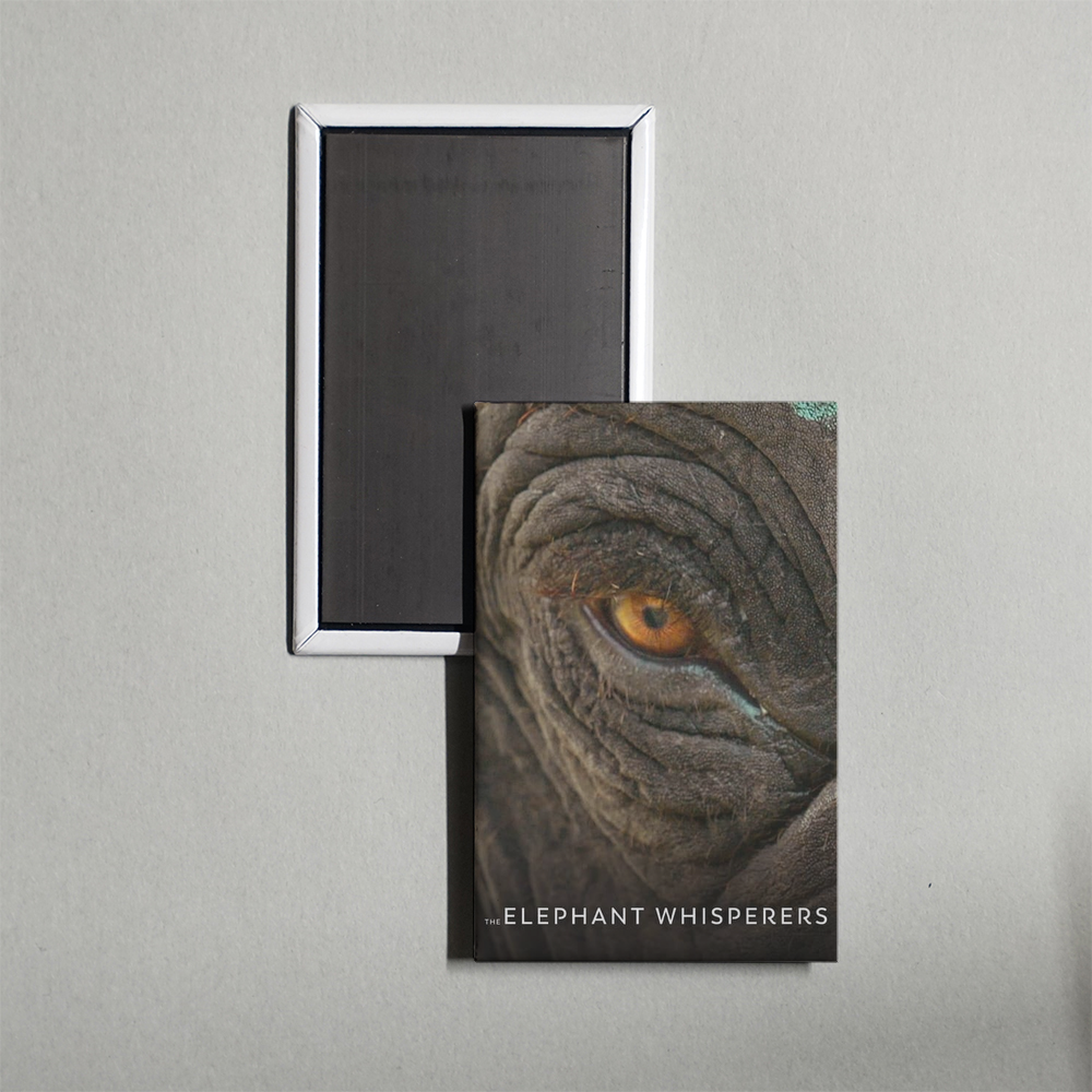 The Elephant Whisperers Mini Movie Fridge Magnet