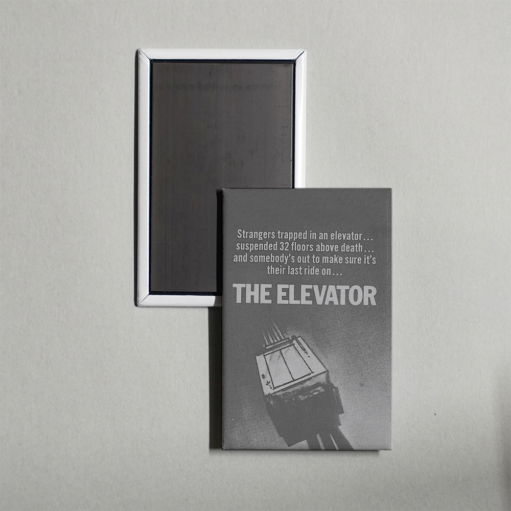 The Elevator Mini Movie Fridge Magnet