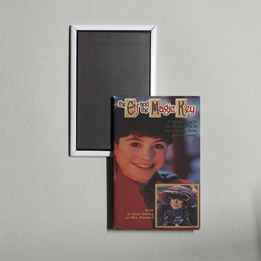 The Elf and the Magic Key Mini Movie Fridge Magnet