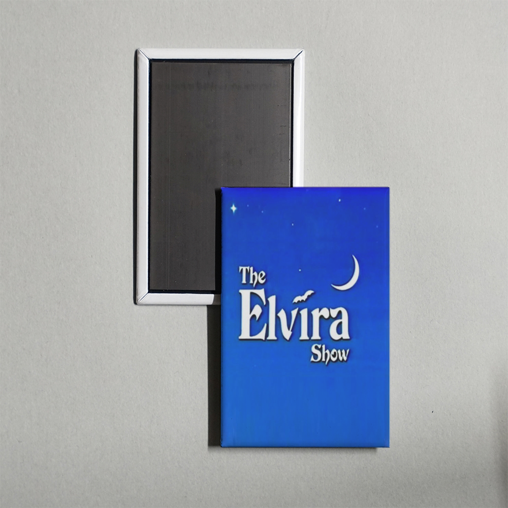 The Elvira Show Mini Movie Fridge Magnet