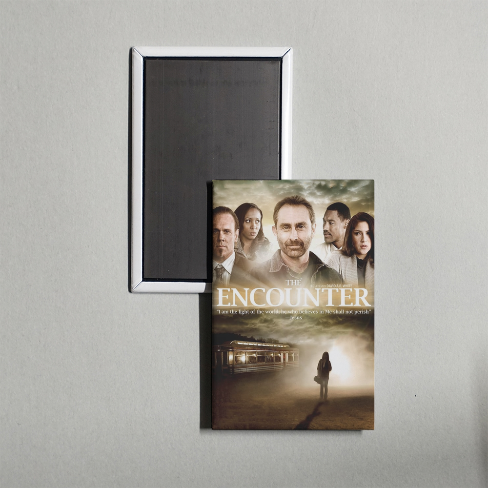The Encounter Mini Movie Fridge Magnet