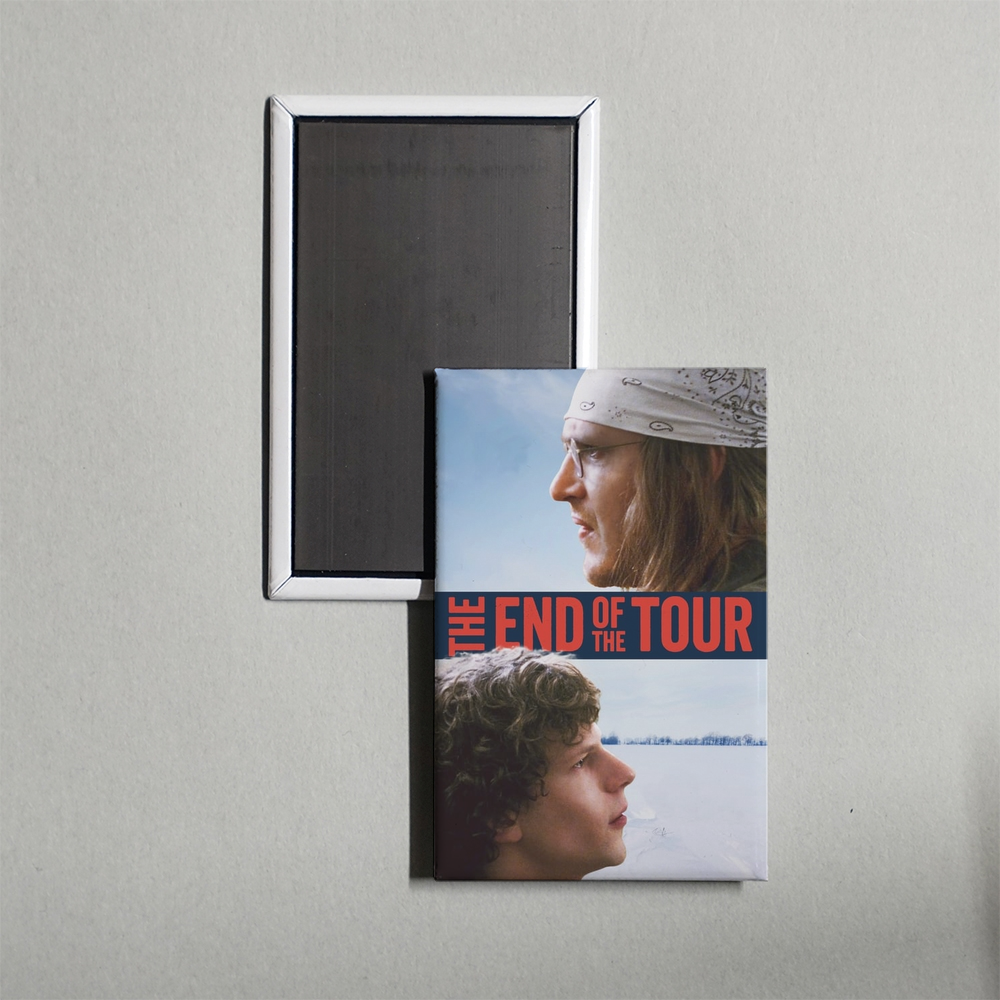 The End of the Tour Mini Movie Fridge Magnet