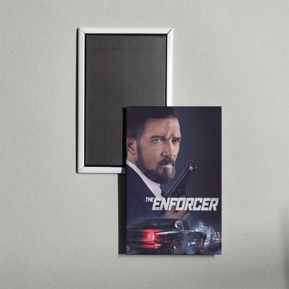 The Enforcer Mini Movie Fridge Magnet