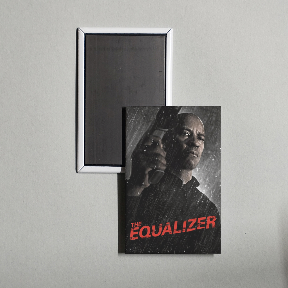 The Equalizer Mini Movie Fridge Magnet