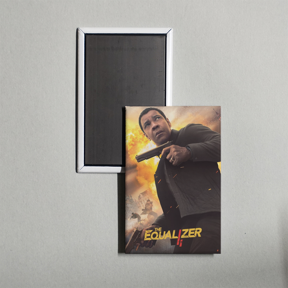 The Equalizer 2 Mini Movie Fridge Magnet
