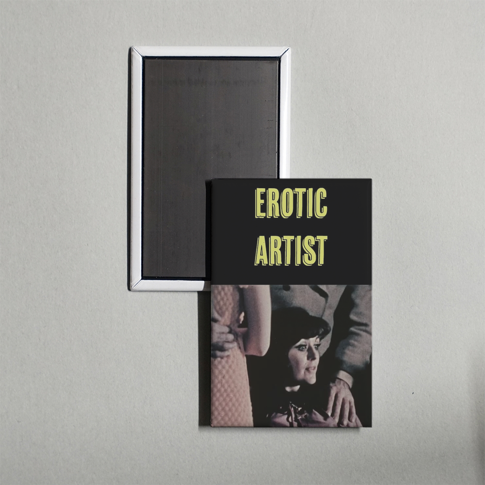 The Erotic Artist Mini Movie Fridge Magnet
