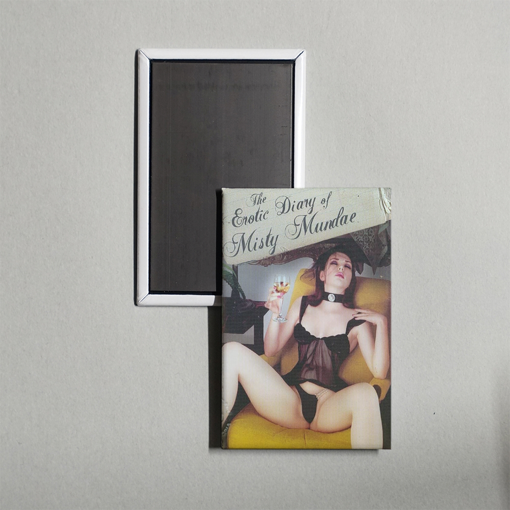The Erotic Diary of Misty Mundae Mini Movie Fridge Magnet