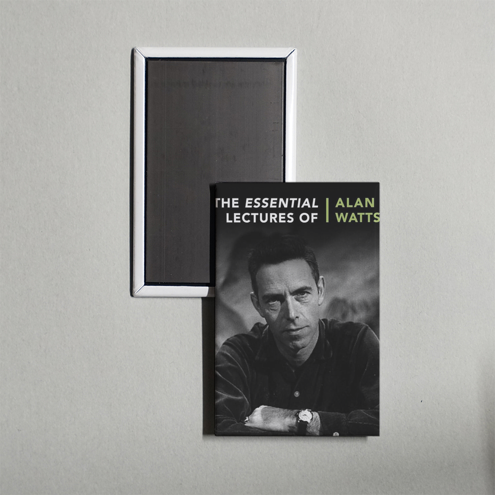 The Essential Lectures of Alan Watts TV Show Fridge Magnet