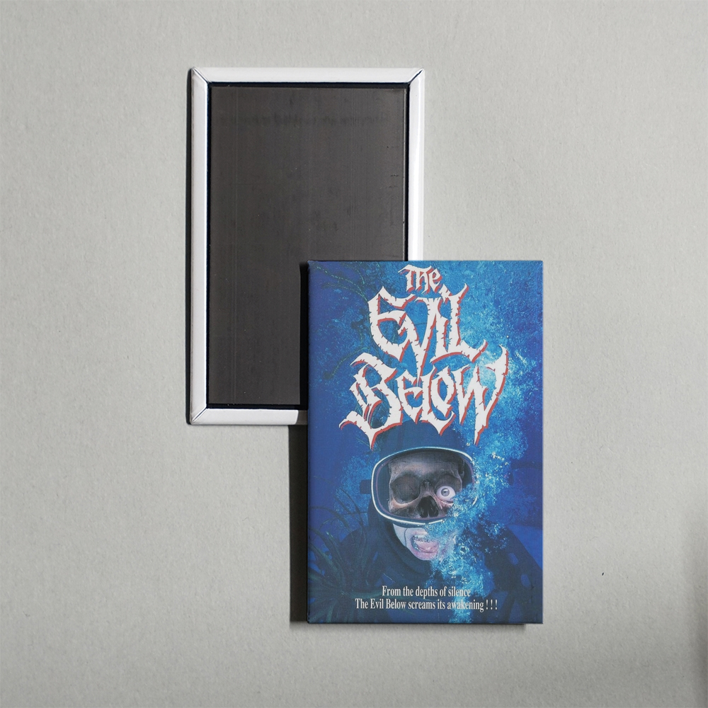 The Evil Below Mini Movie Fridge Magnet