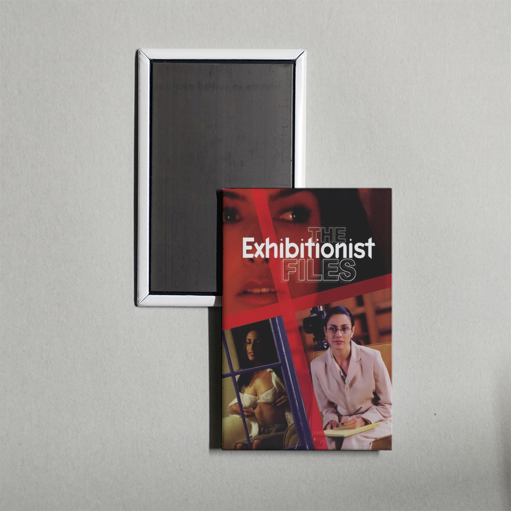 The Exhibitionist Files Mini Movie Fridge Magnet