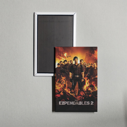 The Expendables 2 Mini Movie Fridge Magnet