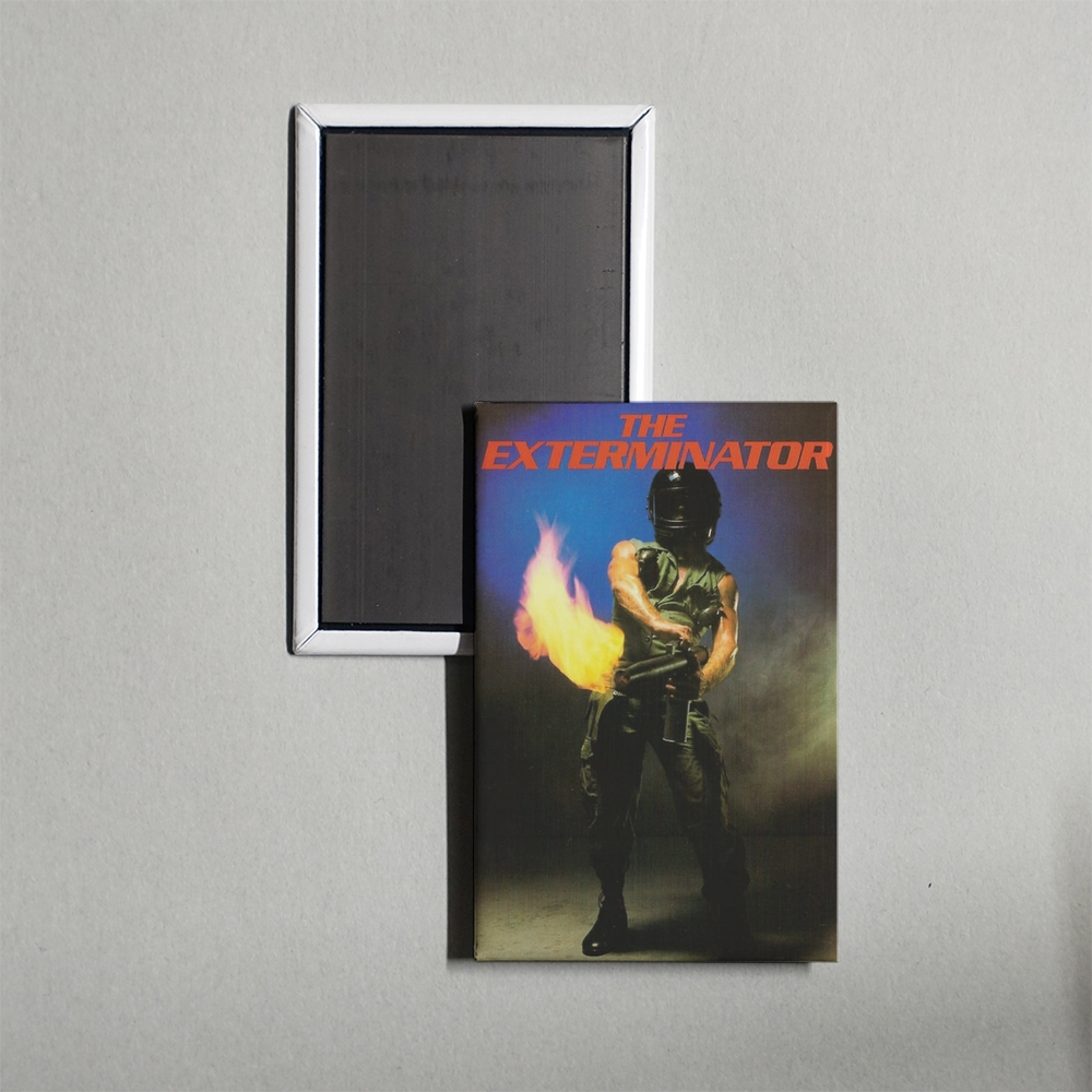 The Exterminator Mini Movie Fridge Magnet