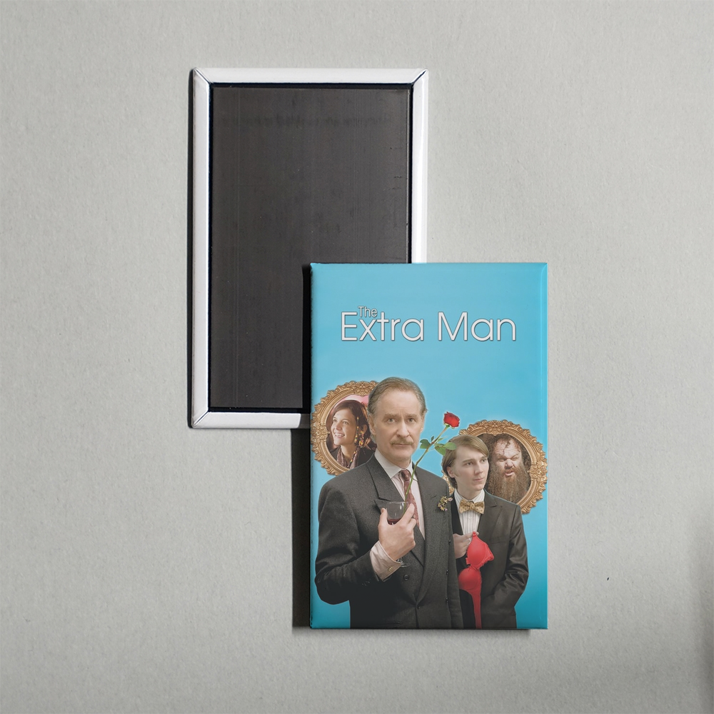 The Extra Man Mini Movie Fridge Magnet