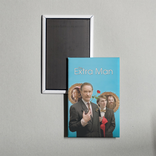 The Extra Man Mini Movie Fridge Magnet