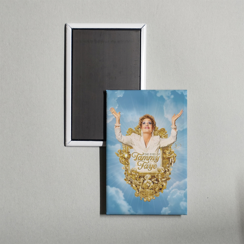The Eyes of Tammy Faye Mini Movie Fridge Magnet