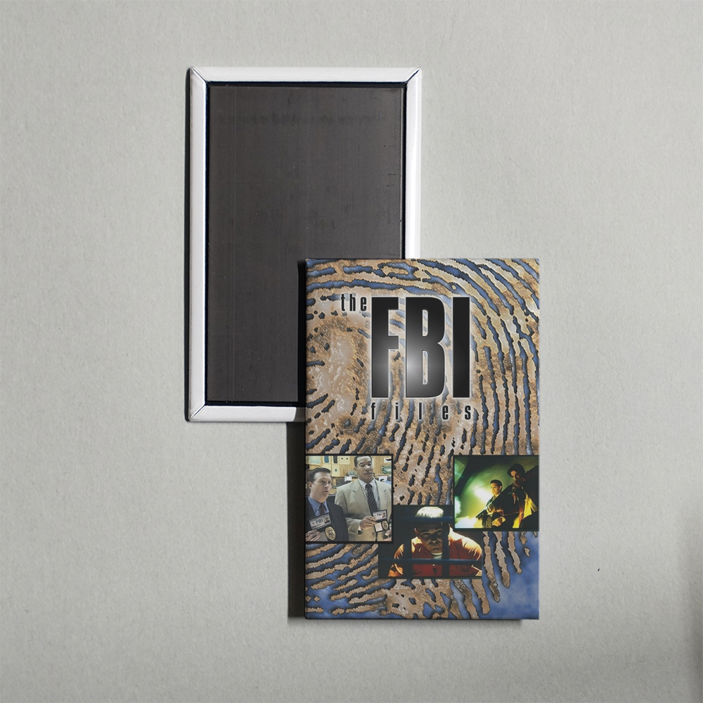 The FBI Files TV Show Fridge Magnet