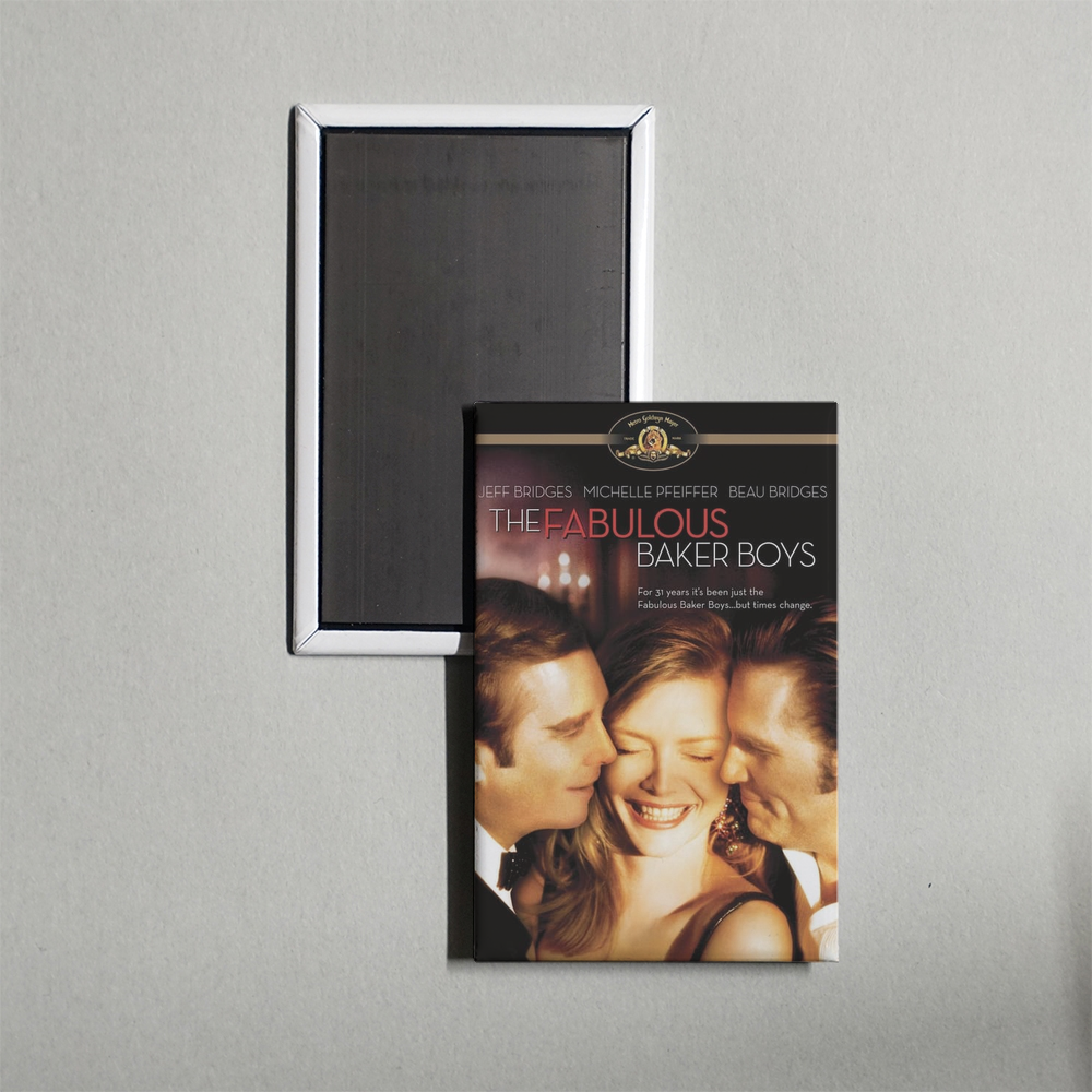 The Fabulous Baker Boys Mini Movie Fridge Magnet