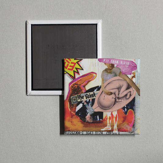 The Faint - Wet From Birth Album Cover Fridge Magnet