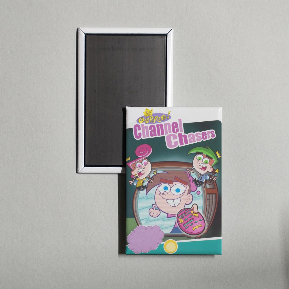 The Fairly OddParents Channel Chasers Mini Movie Fridge Magnet