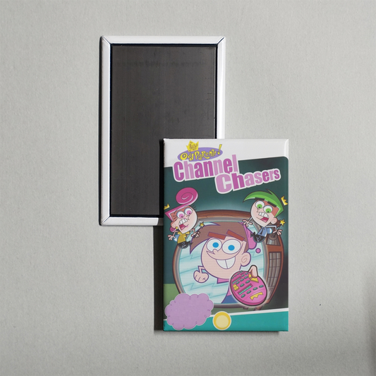 The Fairly OddParents Channel Chasers Mini Movie Fridge Magnet