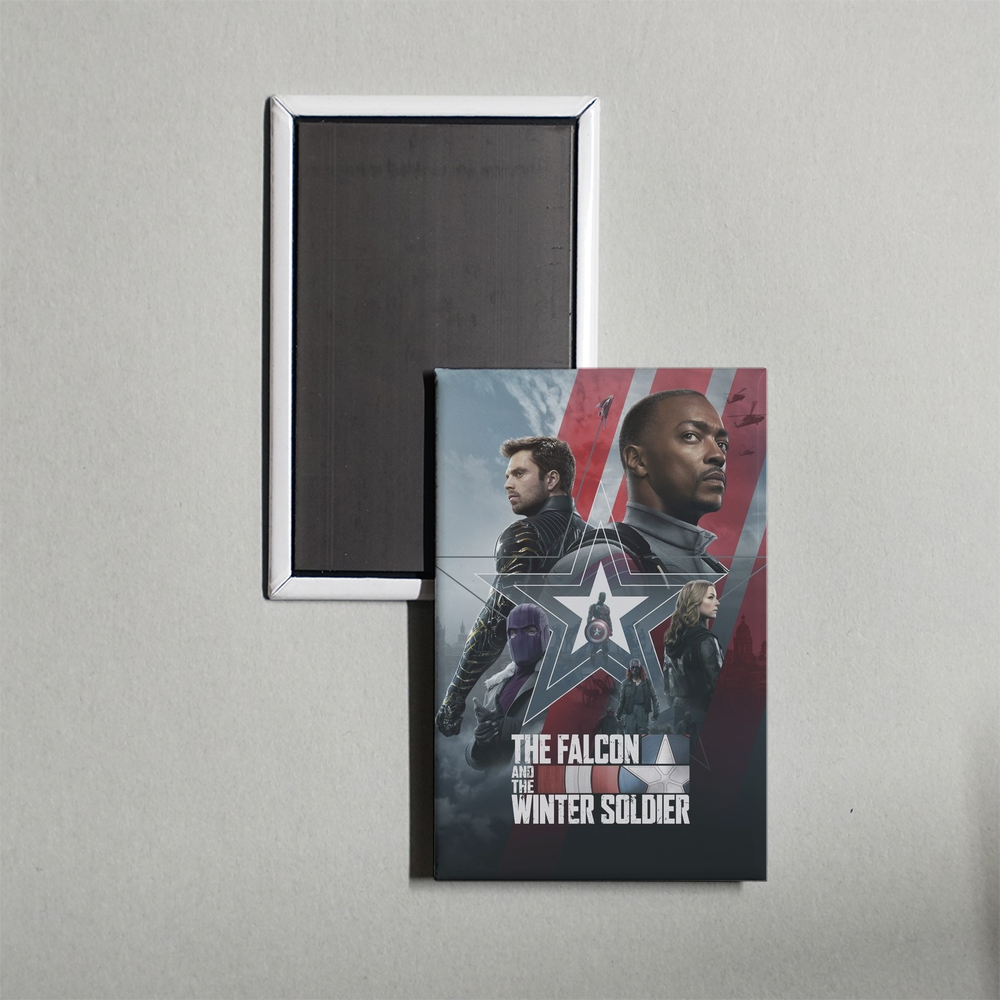 The Falcon and the Winter Soldier TV Show Fridge Magnet