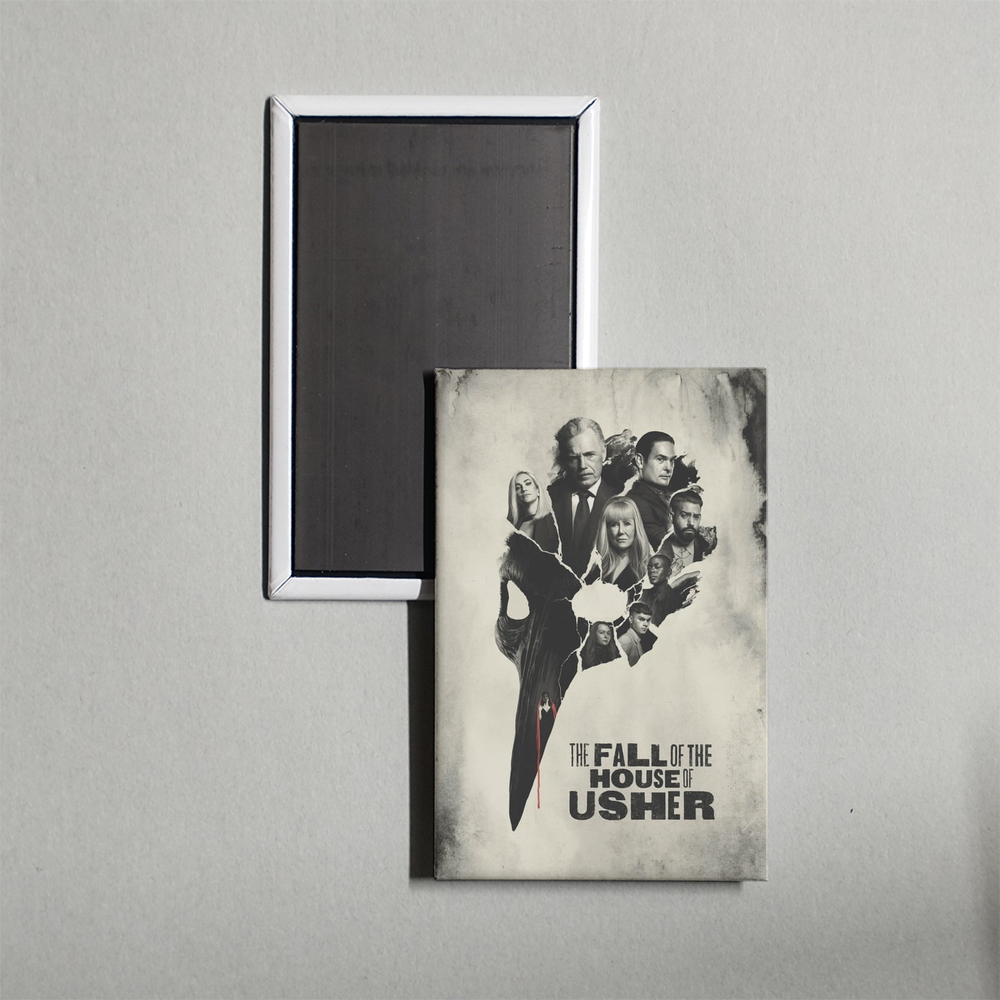 The Fall of the House of Usher TV Show Fridge Magnet