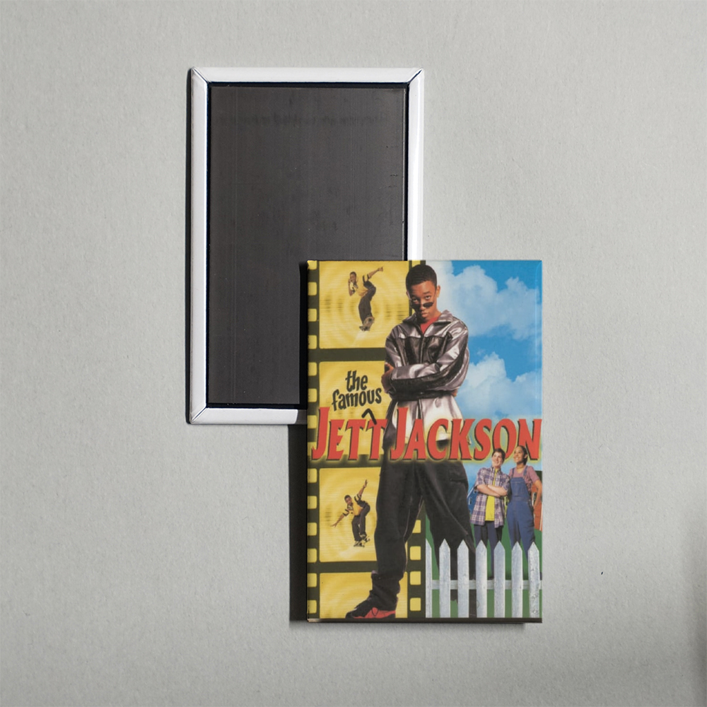 The Famous Jett Jackson TV Show Fridge Magnet