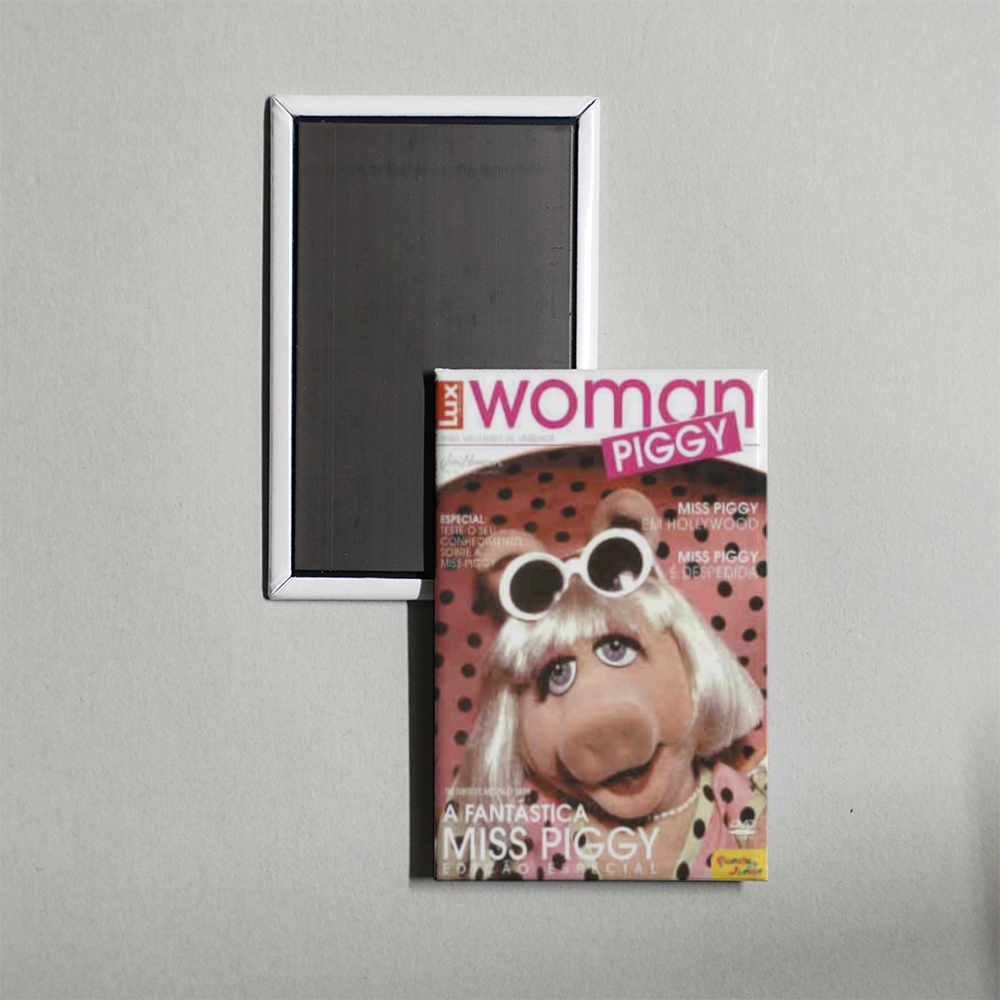 The Fantastic Miss Piggy Show Mini Movie Fridge Magnet