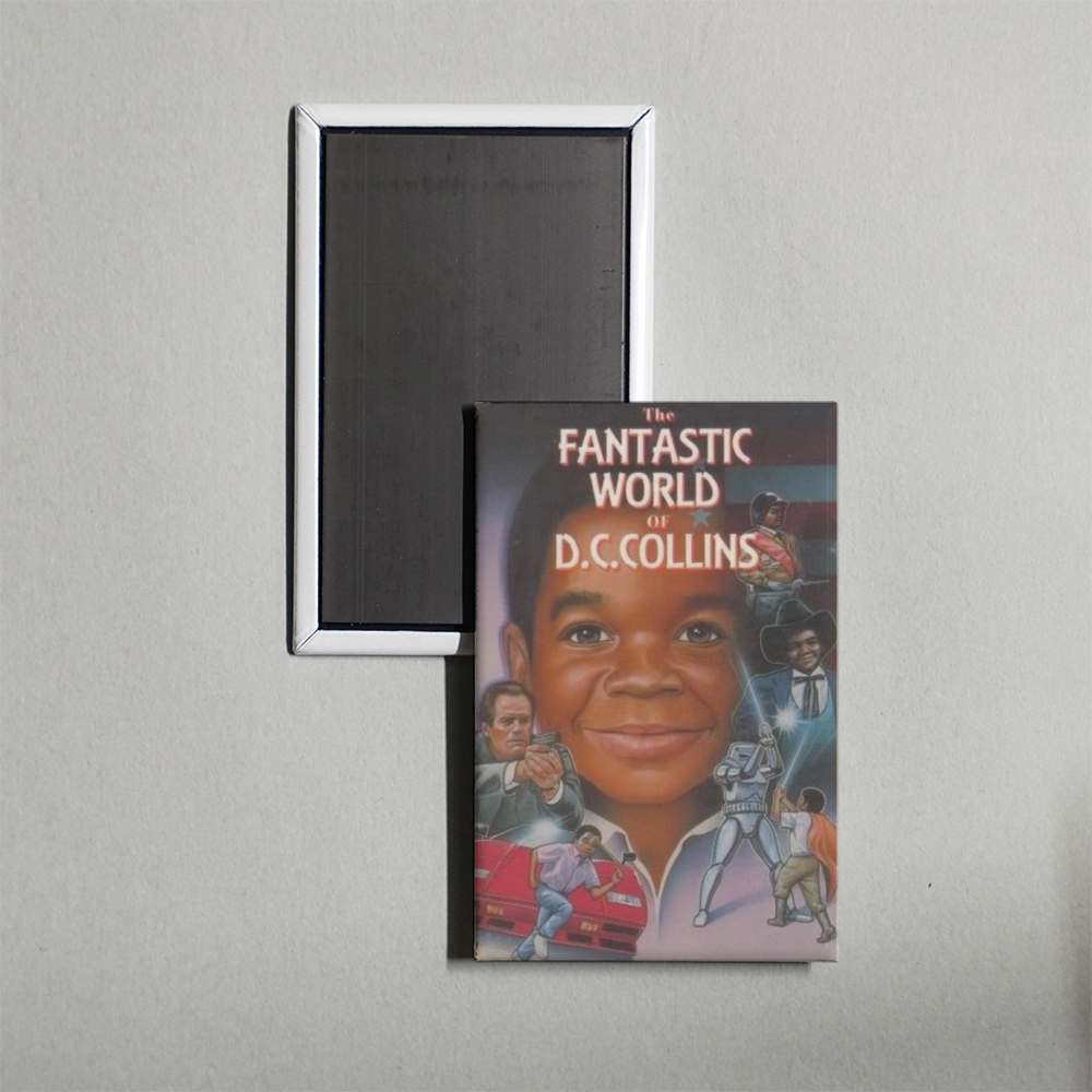 The Fantastic World of D.C. Collins Mini Movie Fridge Magnet