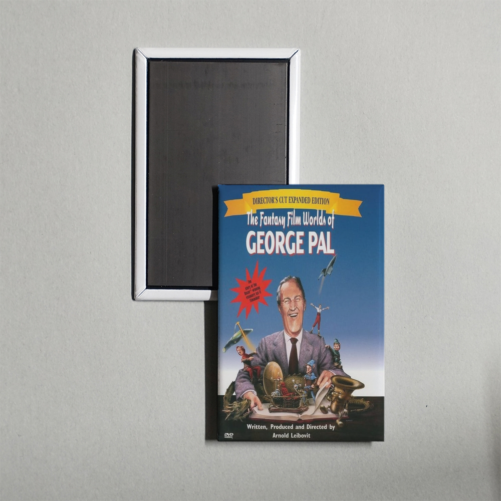 The Fantasy Film Worlds of George Pal Mini Movie Fridge Magnet