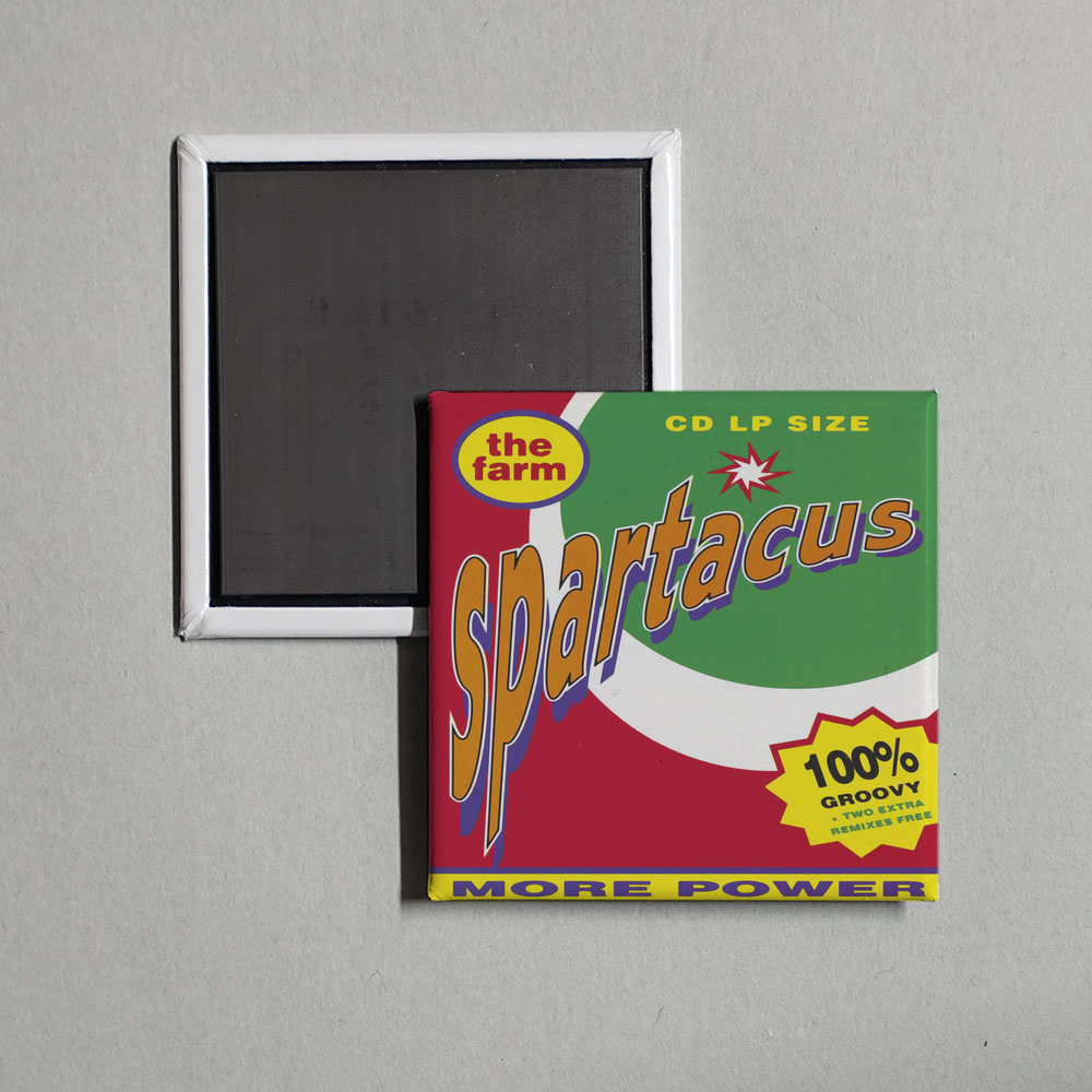 The Farm - Spartacus Album Cover Fridge Magnet