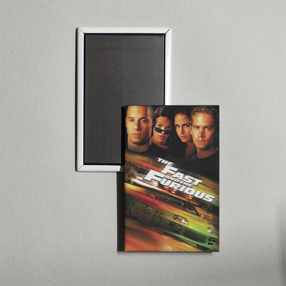 The Fast and the Furious Mini Movie Fridge Magnet