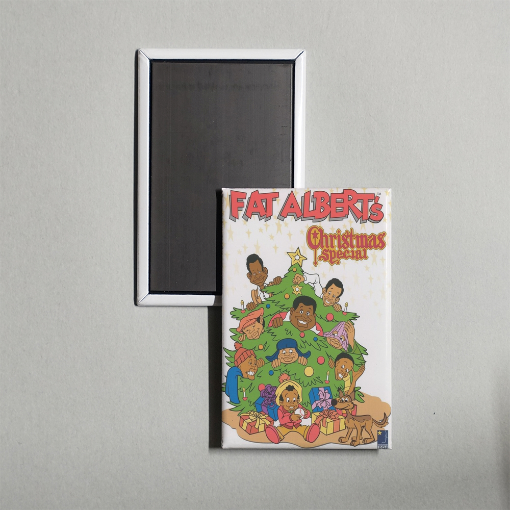 The Fat Albert Christmas Special Mini Movie Fridge Magnet