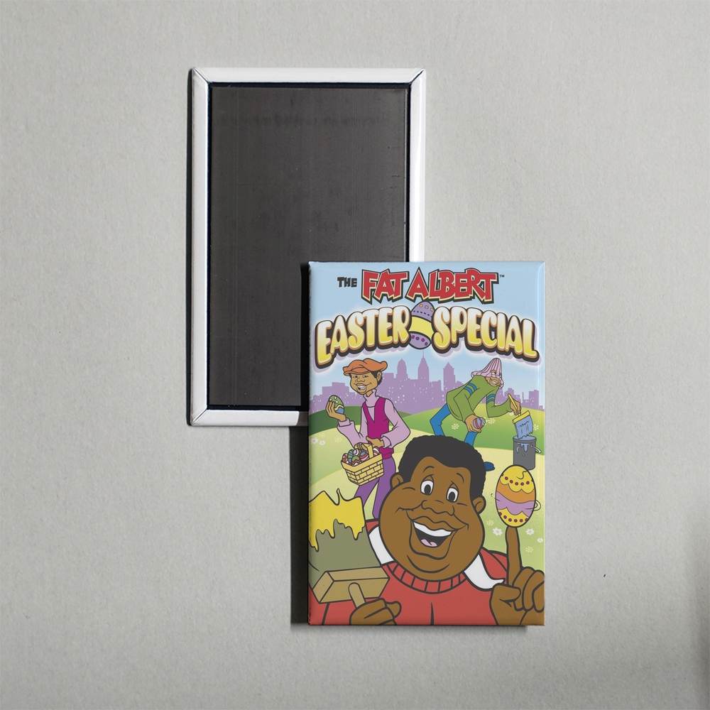 The Fat Albert Easter Special Mini Movie Fridge Magnet