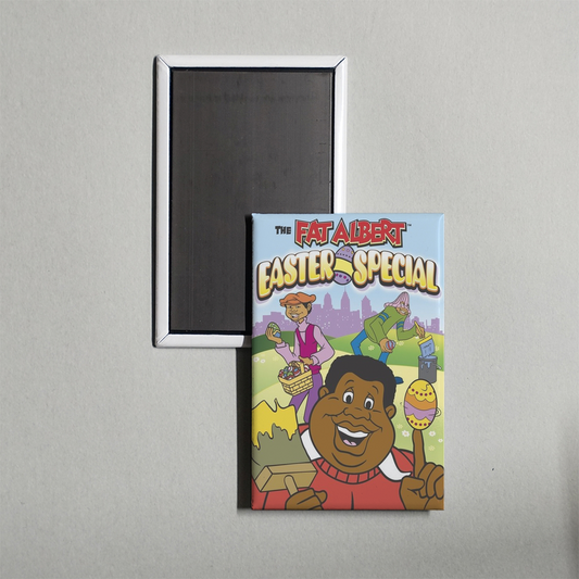 The Fat Albert Easter Special Mini Movie Fridge Magnet