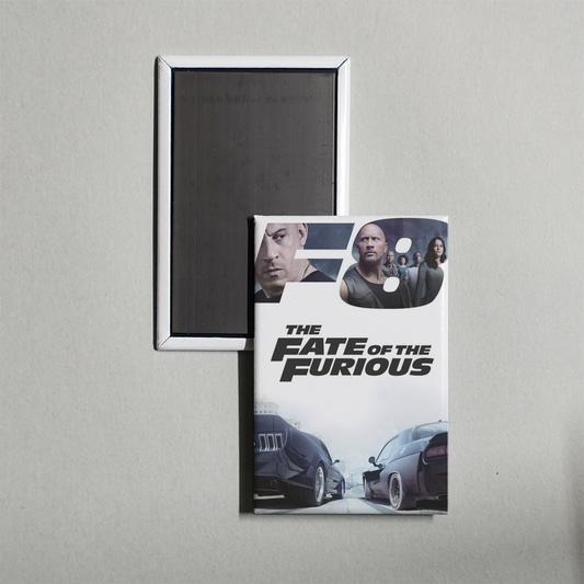 The Fate of the Furious Mini Movie Fridge Magnet