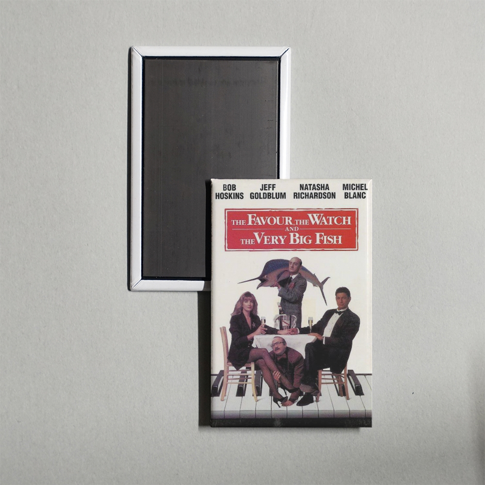 The Favour, the Watch and the Very Big Fish Mini Movie Fridge Magnet