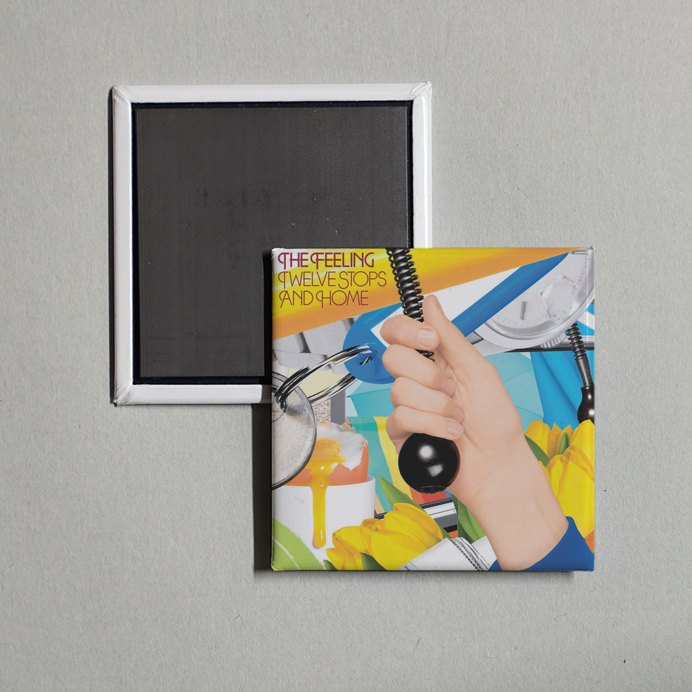 The Feeling - Twelve Stops And Home (Deluxe) Album Cover Fridge Magnet