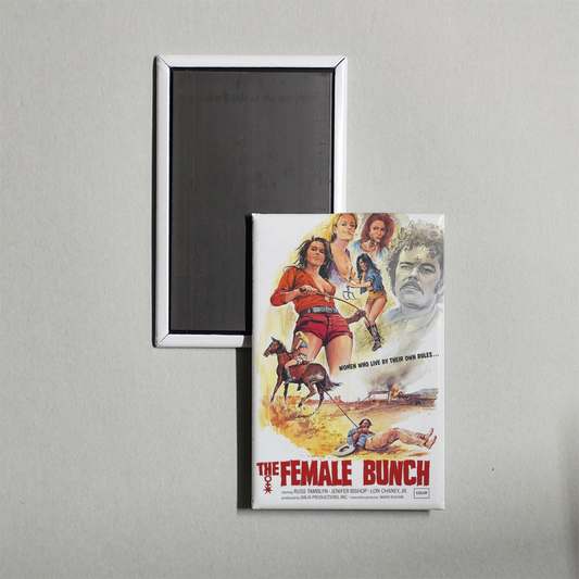 The Female Bunch Mini Movie Fridge Magnet