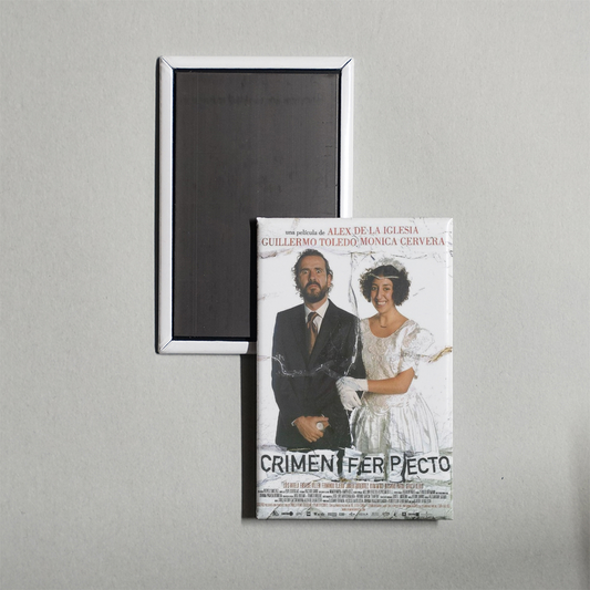 The Ferpect Crime Mini Movie Fridge Magnet