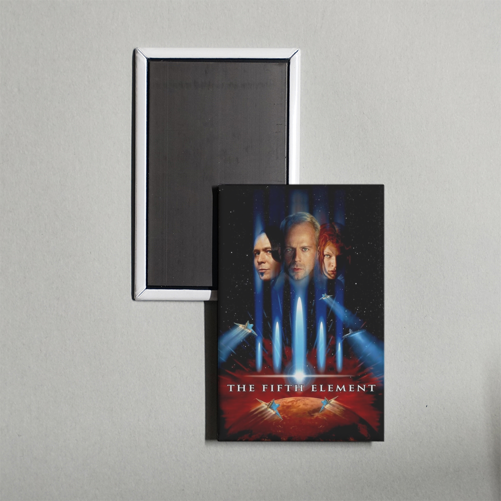 The Fifth Element Mini Movie Fridge Magnet