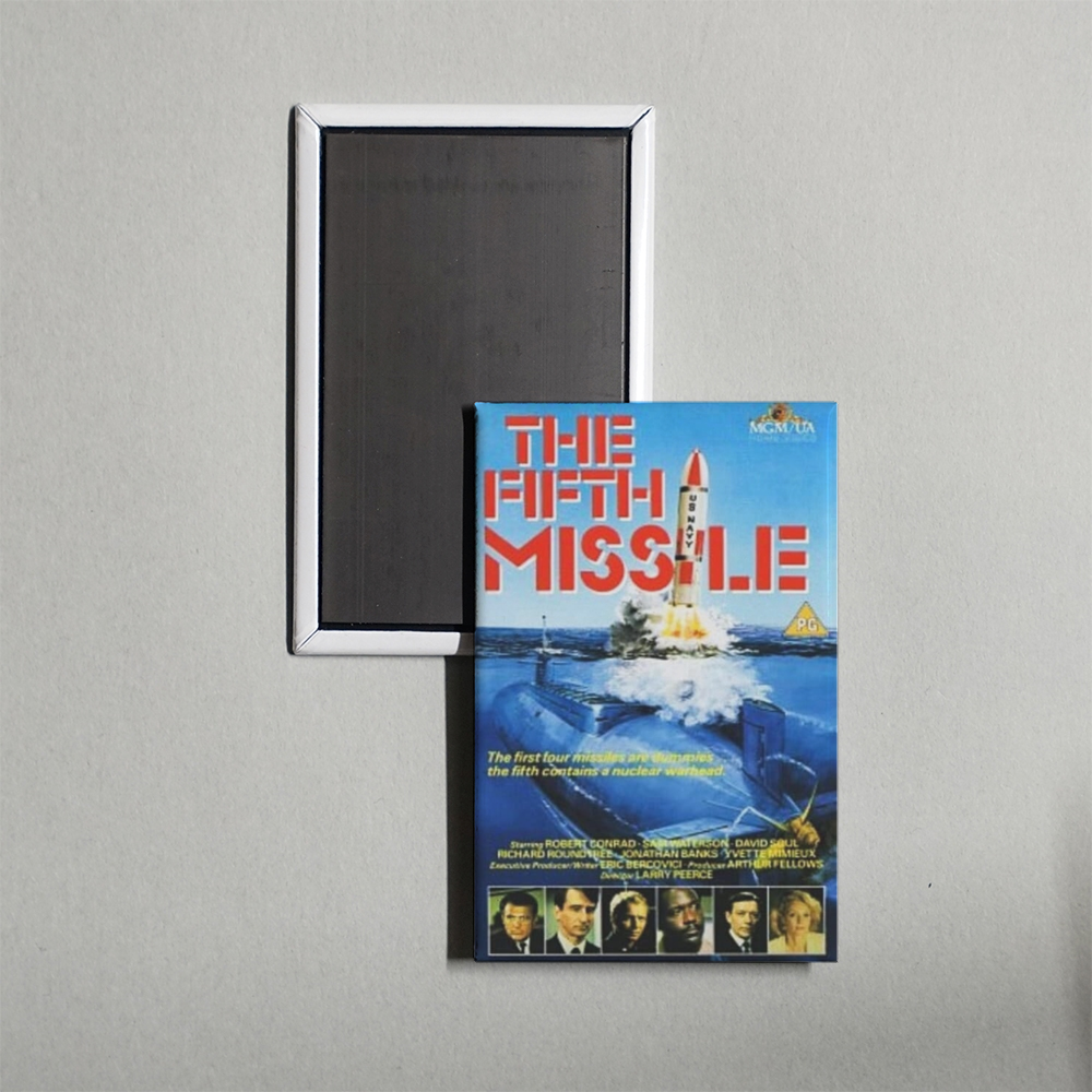 The Fifth Missile Mini Movie Fridge Magnet