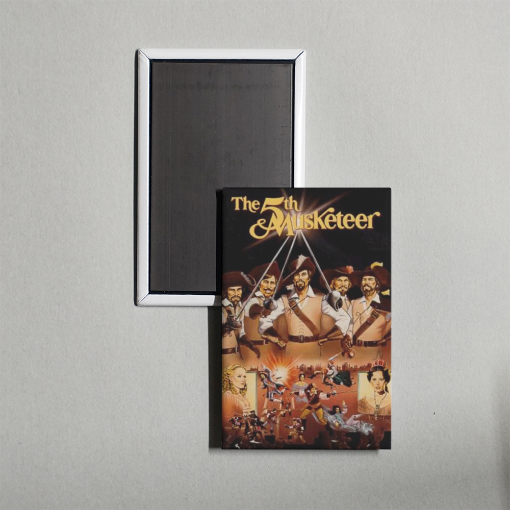 The Fifth Musketeer Mini Movie Fridge Magnet