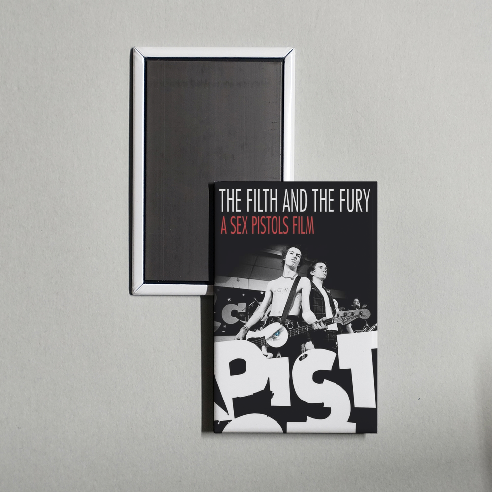 The Filth and the Fury Mini Movie Fridge Magnet