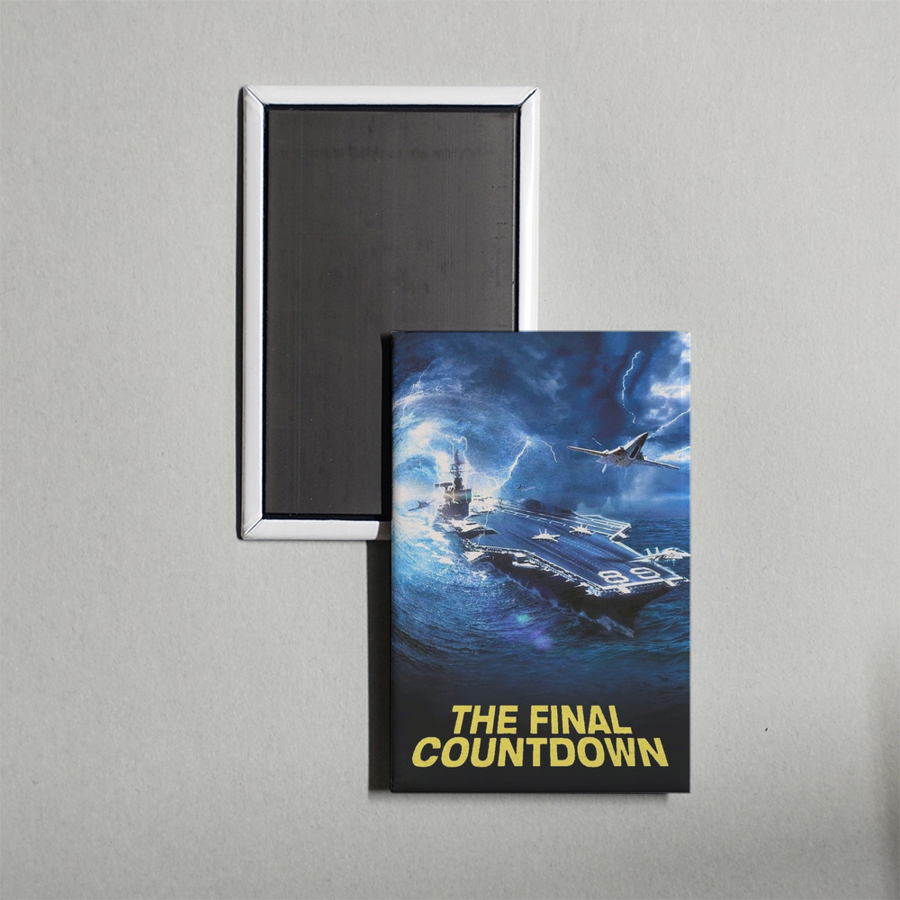 The Final Countdown Mini Movie Fridge Magnet