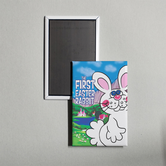 The First Easter Rabbit Mini Movie Fridge Magnet